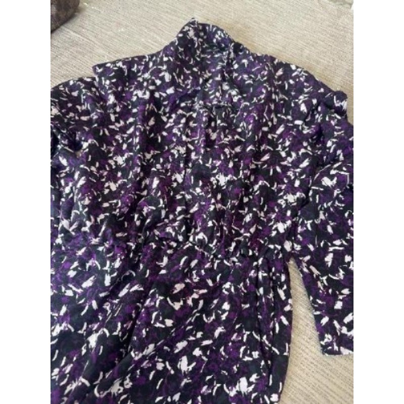 Combinaison Manoukian, taille 38 noir, violet, Violette et blanche