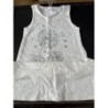 Robe blanche Orchestra taille 10 ans 