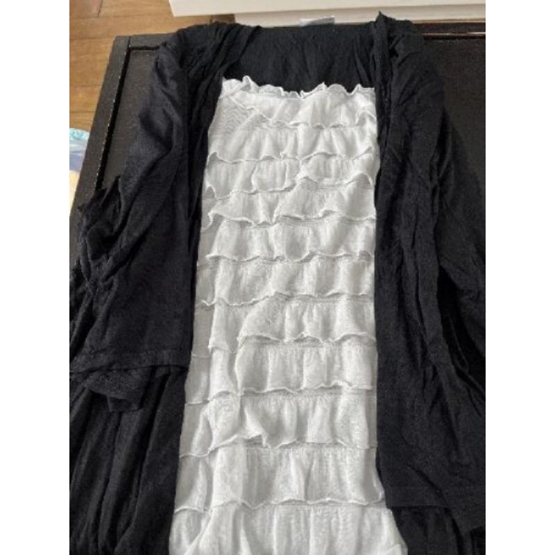 Haut noir/blanc Canda taille 52/54