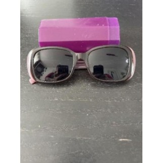 Lunettes soleil marron mauve