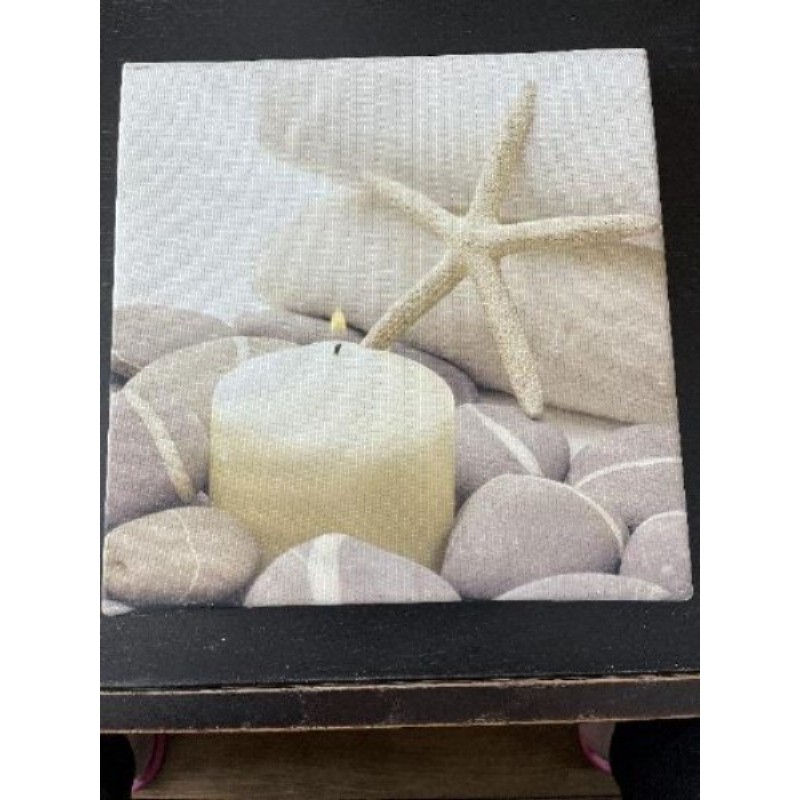 Cadre bougie étoile 