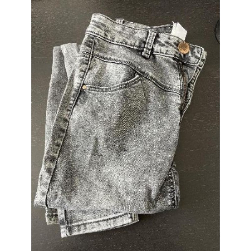 Jean gris skinny 12/13ans 158