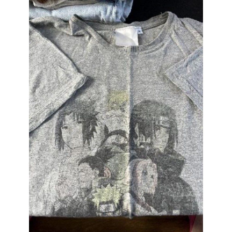 Tee-shirt gris Naruto taille M