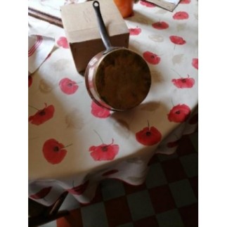 Casserole decorative fond...