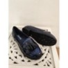 Ballerines Miss Liberto bleu paillettes     P35 