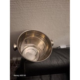 Seau à champagne en inox...