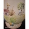 Vase en Porcelaine avec dessin 