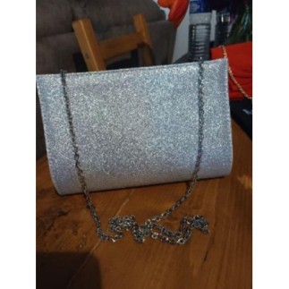 Pochette argenté MASCARA VR