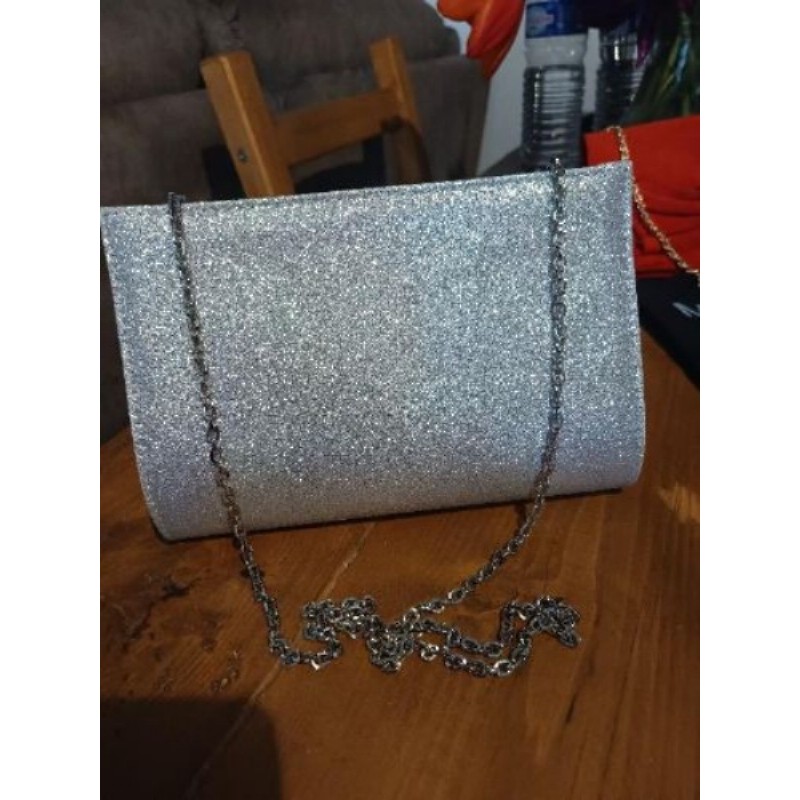 Pochette argenté MASCARA VR