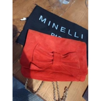 Pochette rouge MINELLI...