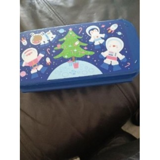 Boite tupperware bleu