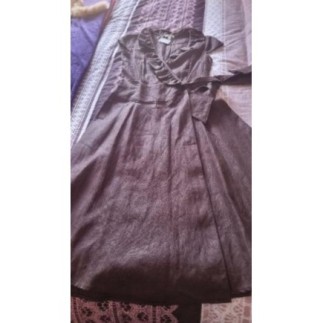 Robe marron 123 T 36