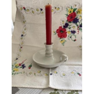 Bougeoir blanc 