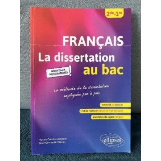 Livre dissertation Bac 