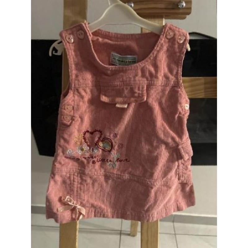 Robe rose sweet Little love - 18 mois