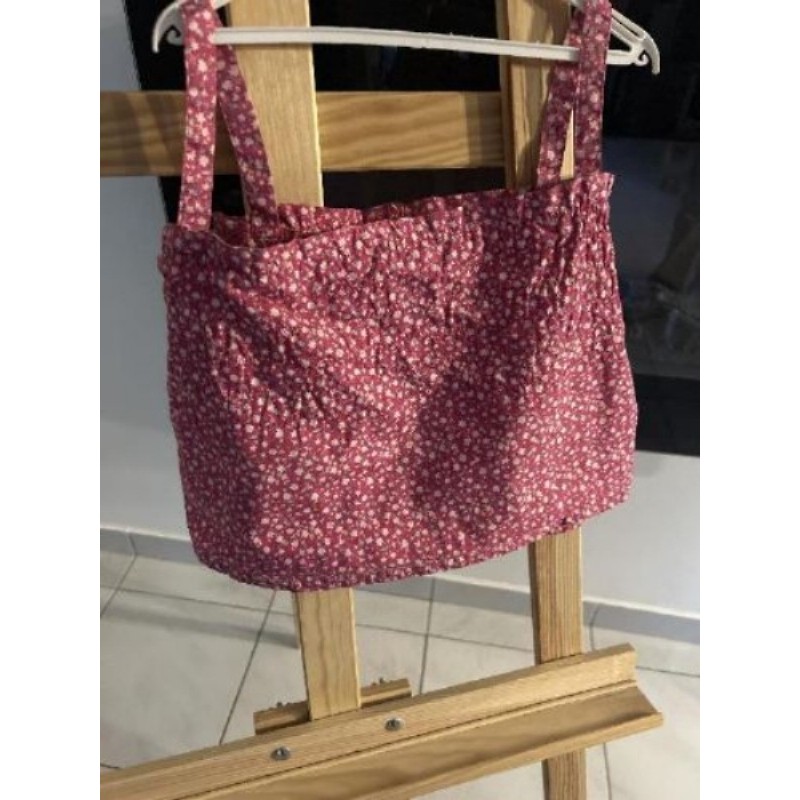 Débardeur rose à fleurs - 10-12 ans