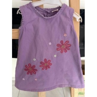 Robe fleurs - 12 mois 