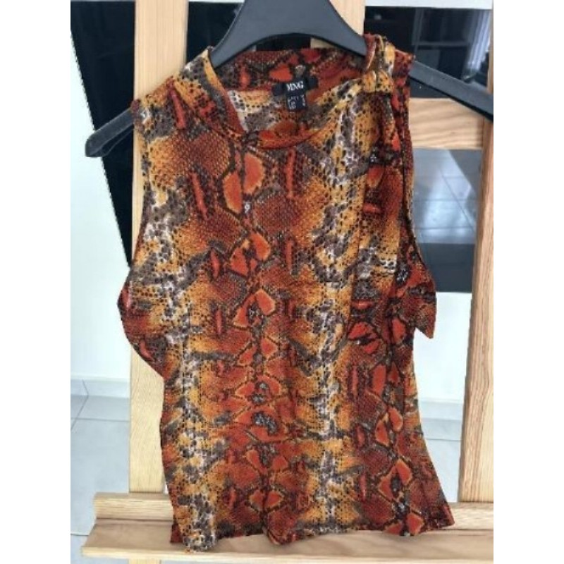 Mango - Haut écaille de tortue - taille M