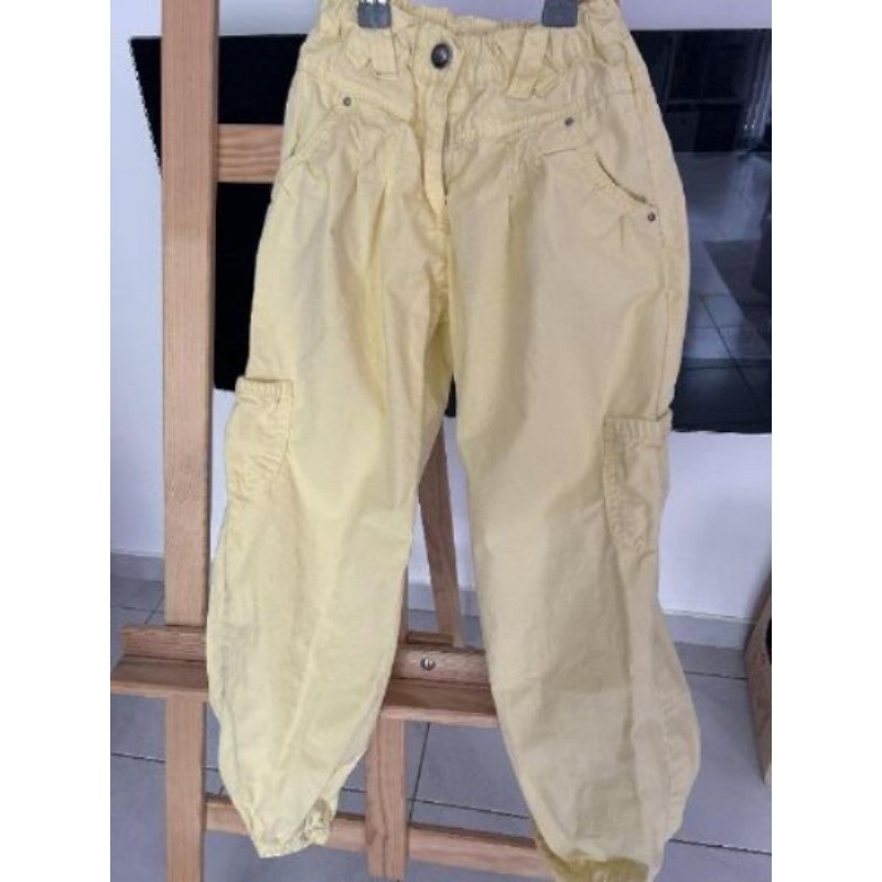 Pantalon jaune - 9 ans 