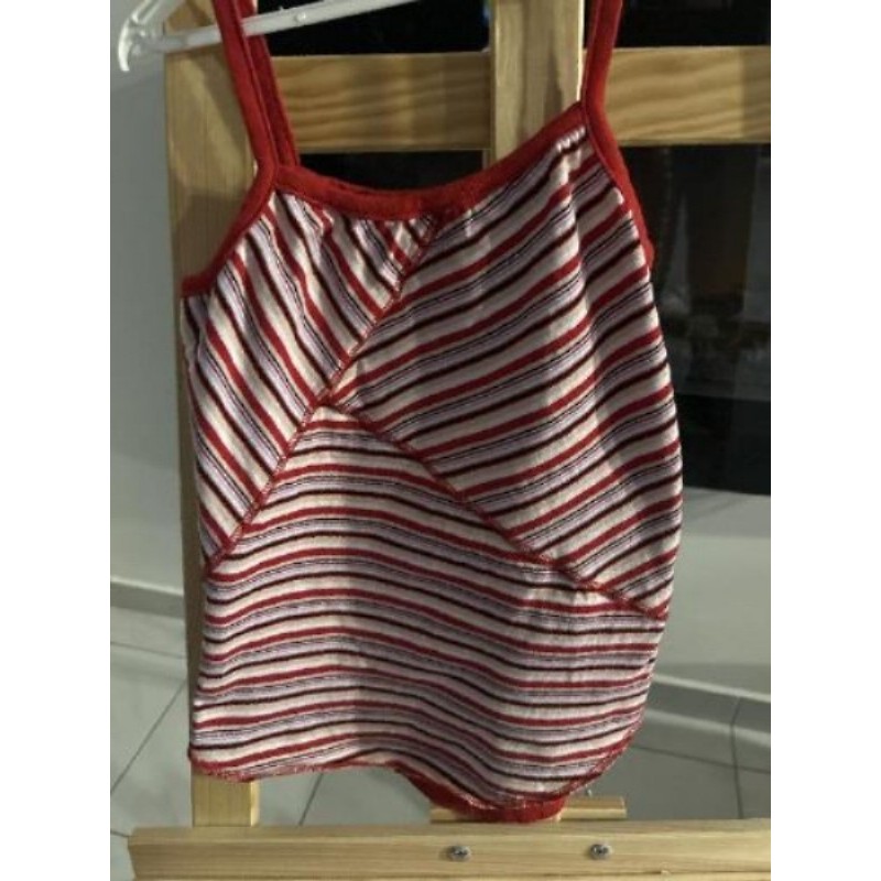 Débardeur à rayures multicolores - taille 6 ans 