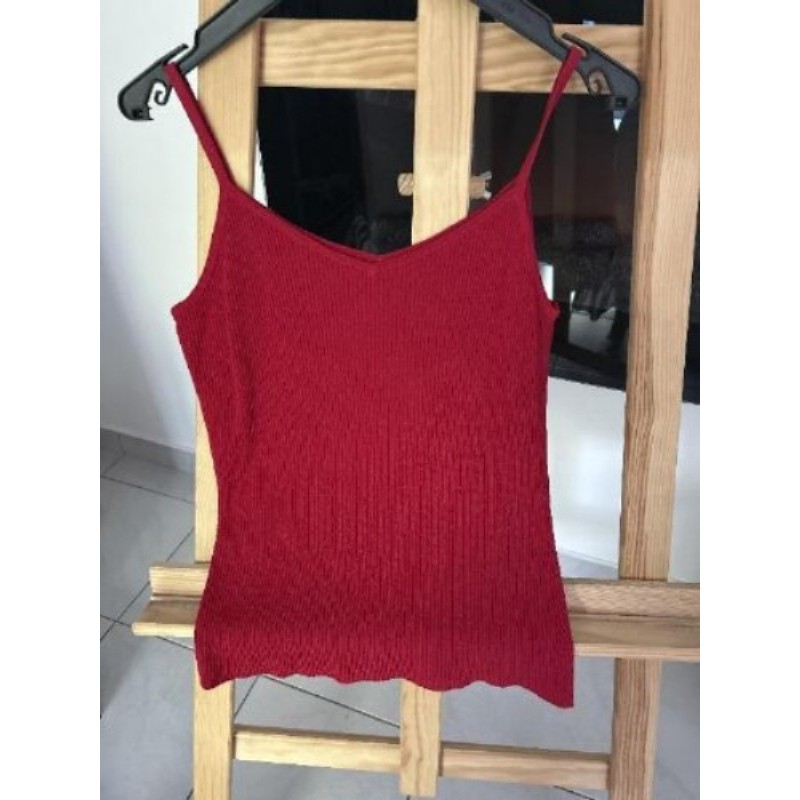 Débardeur rouge - taille 36