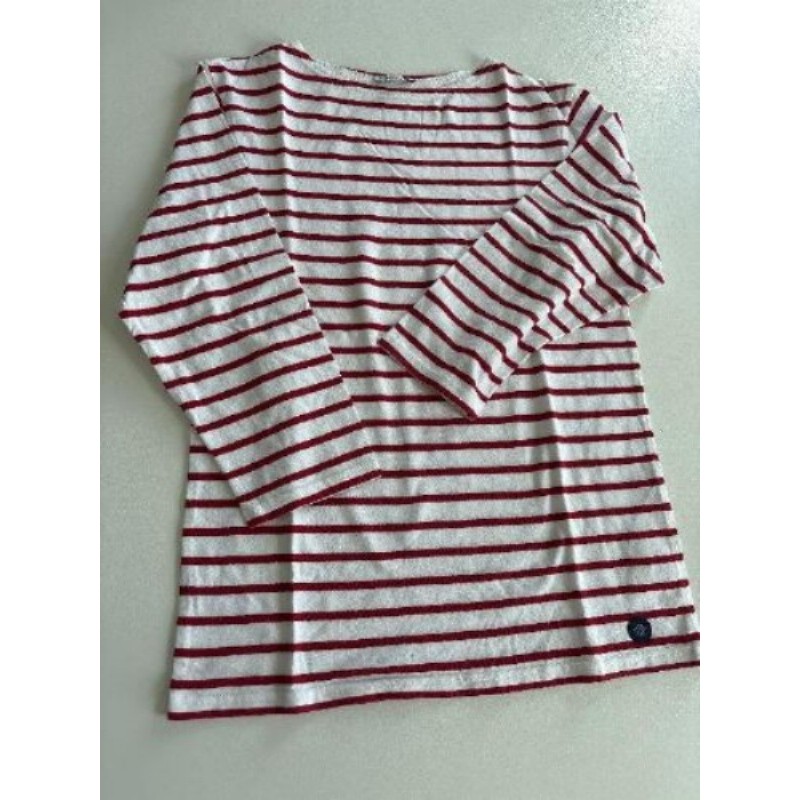 Marinière Armor Lux blc/rouge 14 ans 