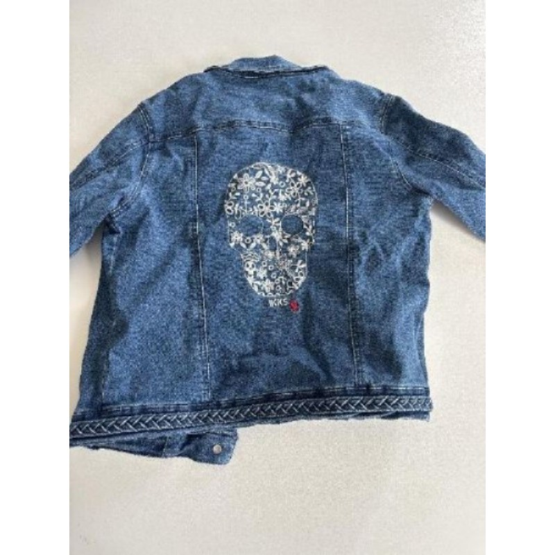 Veste jean skull IKKS 14 ans