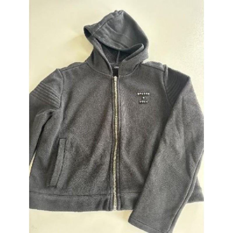 Veste sweat noir IKKS 14 abs