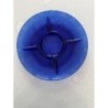 PLAT BLEU DE PRÉSENTATION EN VERRE