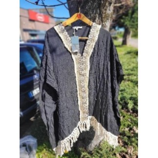 Paréo noir neuf taille unique 