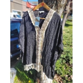 Paréo noir neuf taille unique 