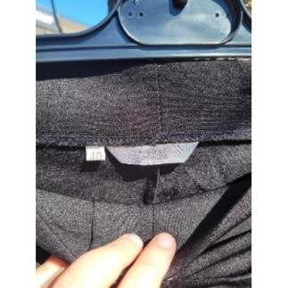 Pantalon taille haute noir...