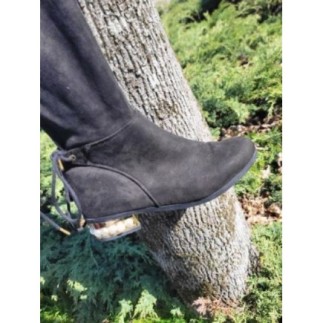 Cuissarde noir perlé T38