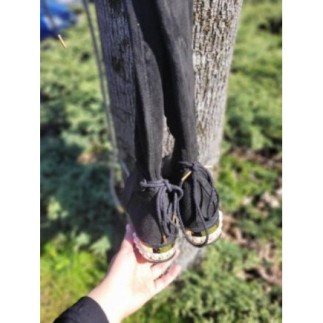 Cuissarde noir perlé T38