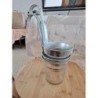 Lot de 3 pots aluminium suspendus