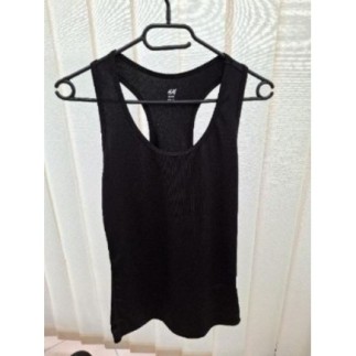 TOP HM SPORT NOIR L