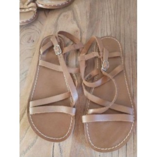 Sandaled zara 35, cuir...
