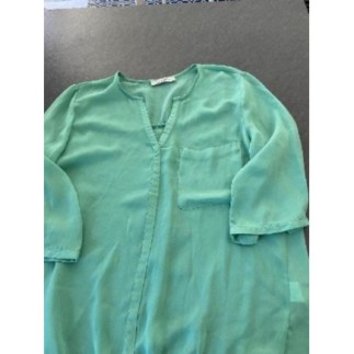 Blouse verte Pull&bear...