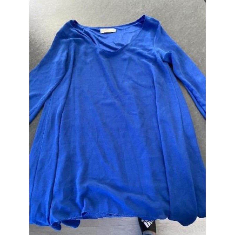 Tunique robe bleu Style taille L