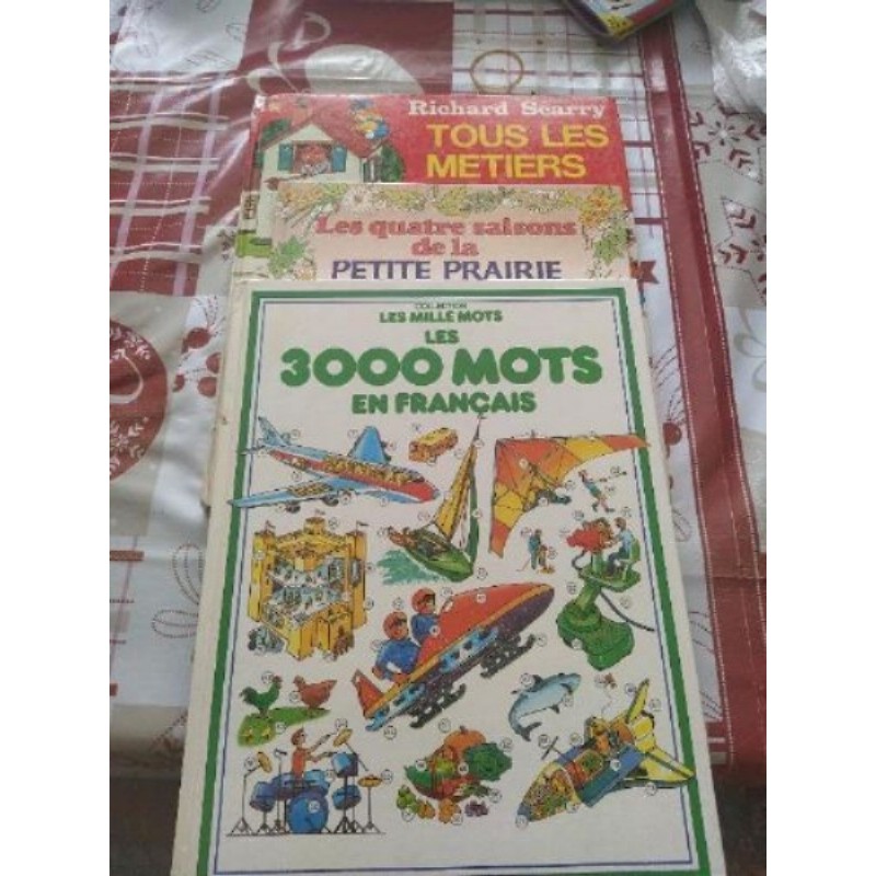 Lot de 3 livres éducatifs petit enfant