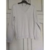 Sweet femme blanc fin coton et soie Taille XXL