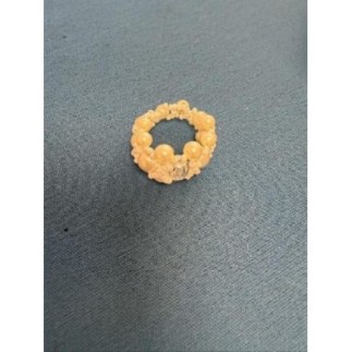 Bague perles blanches 