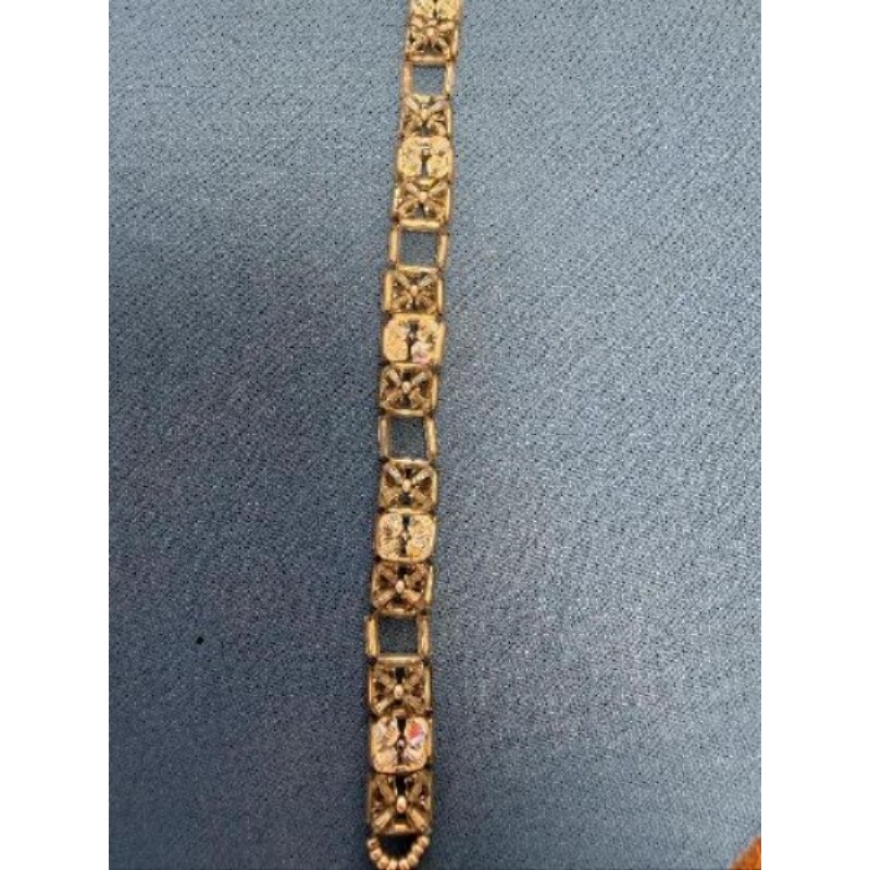 Bercelet petits carrés gris