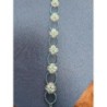 Bracelet fleurs turquoises
