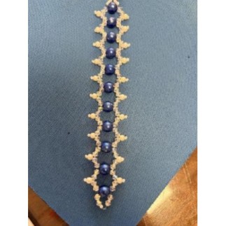 Bracelet losanges / perles...