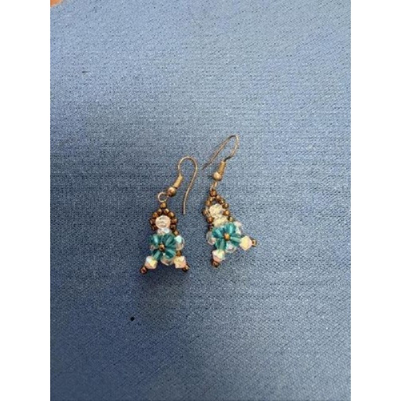 Boucles d’oreilles turquoises