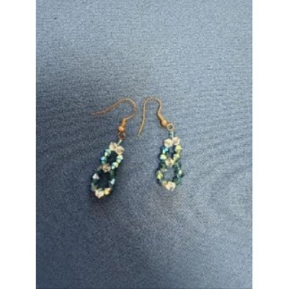 Boucles d’oreilles turquoises