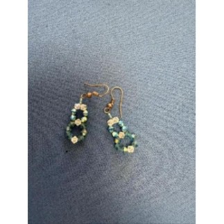 Boucles d’oreilles turquoises