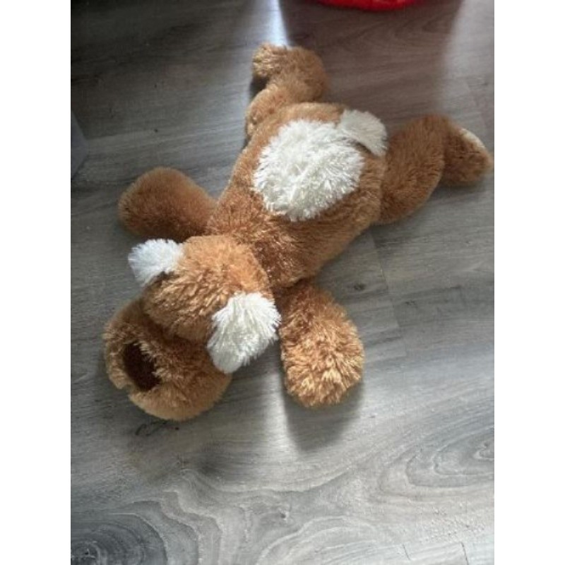 Chien peluche
