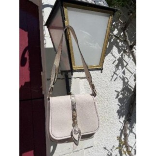 SAC LOLLIPOPS BEIGE ET DORE